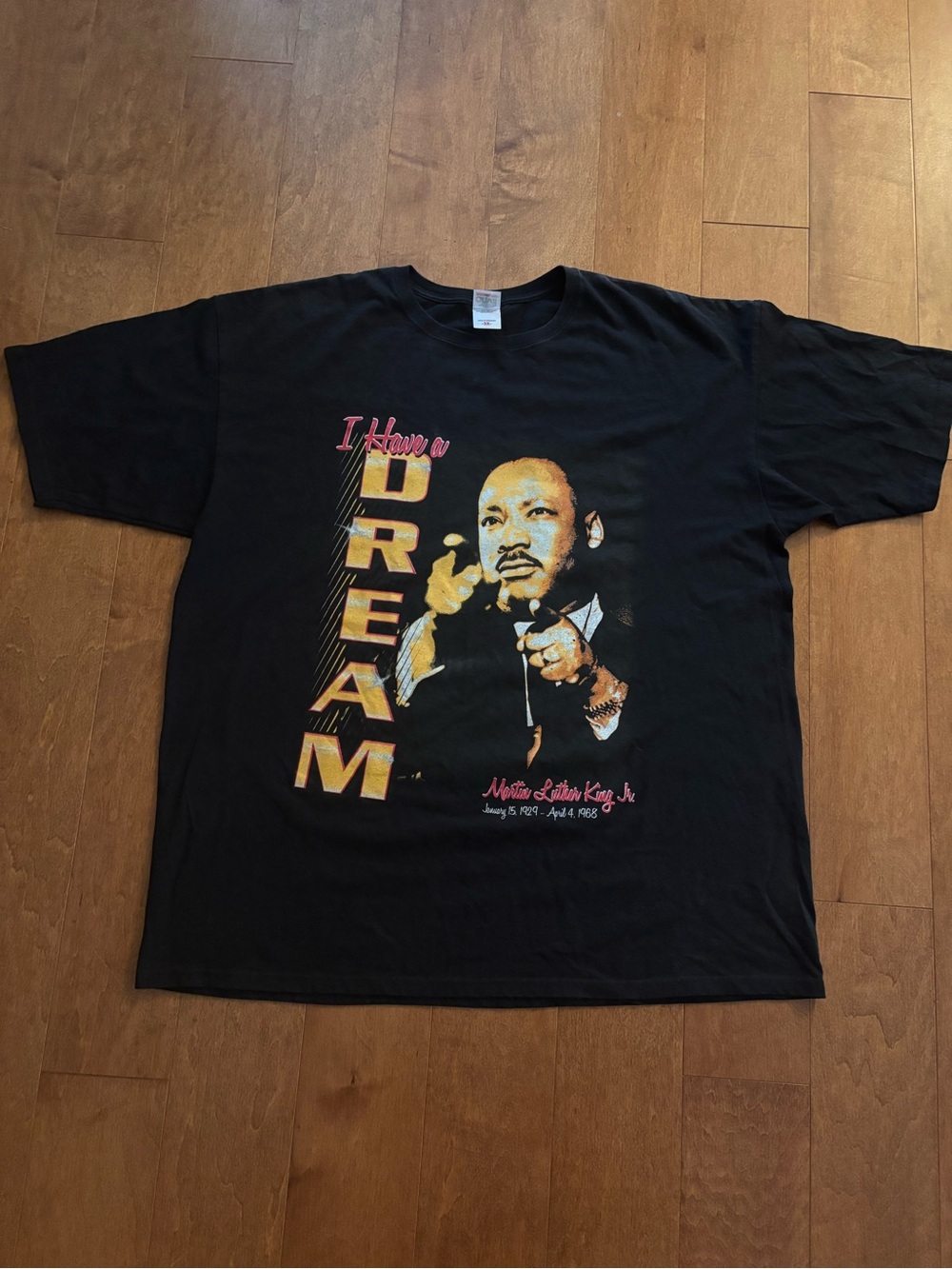 1990s VINTAGE Martin Luther King Commemorative Tee Size 3XL